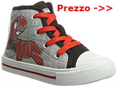 scarpe spiderman pittarosso